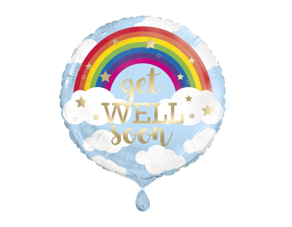 Get Well Soon Helium Ballon - Gevuld Met Helium - 45 cm