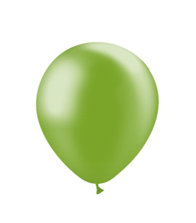 Groene Ballonnen Metallic 10 Stuks 30 cm