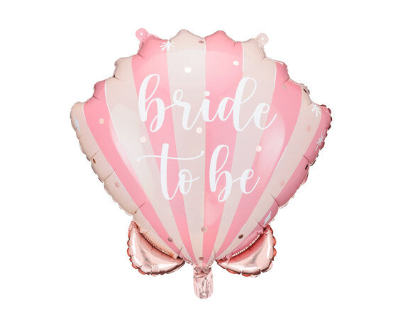 Bride To Be Schelp Helium Ballon - Gevuld Met Helium - 51 cm