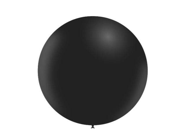 Zwarte Mega Ballon 60 cm