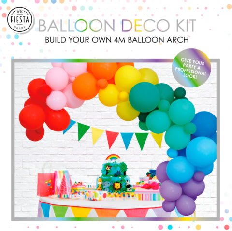 Ballonnenboog Zelf Maken - Regenboog - 4 m