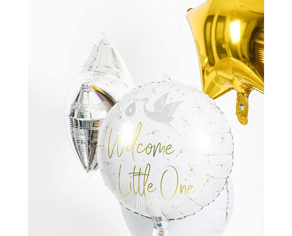 Helium Ballon Welcome Little One - 45 cm