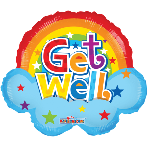 Get Well Helium Ballon - Gevuld Met Helium - 45 cm