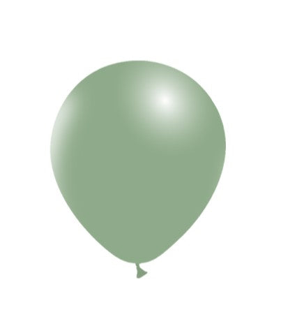 Groene Ballonnen Vintage 10 Stuks 30 cm