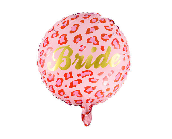 Bride Helium Ballon Roze - Gevuld Met Helium - 45 cm